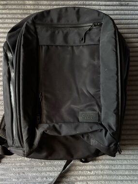Abercrombie & Fitch Black Men's Backpack with Front Zip Pocket